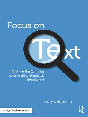 cover image of Focus on Text